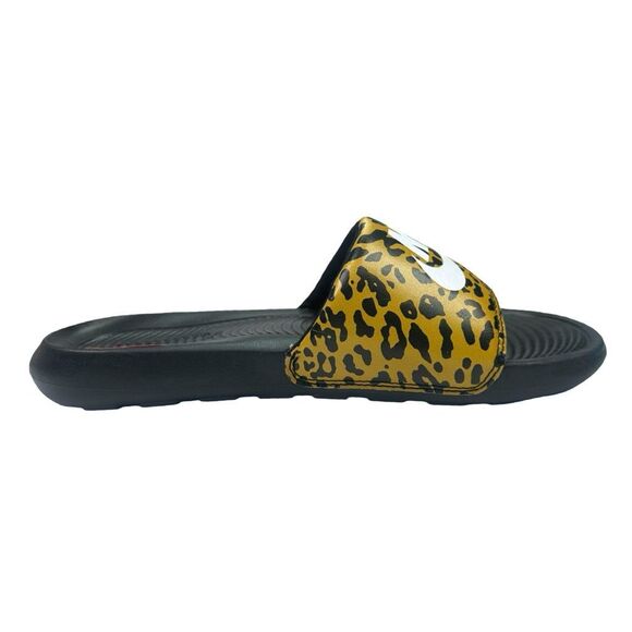 Nike Victori One Print Slide Sandal - Size 8 - Leopard Print - Picture 4 of 8